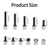 820 Pcs M4 Bolts and Nuts Set, M4 Countersunk Bolts,