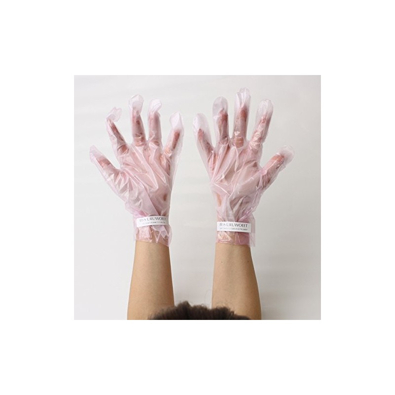 Ebisu Cosmetics (EBiS) Uluoito Moisture Hand Mask P (36 Pieces)