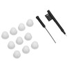 Silicone Hearing Amplifier Dome Earplug Set Professional Hearing Amplifier Cleaning