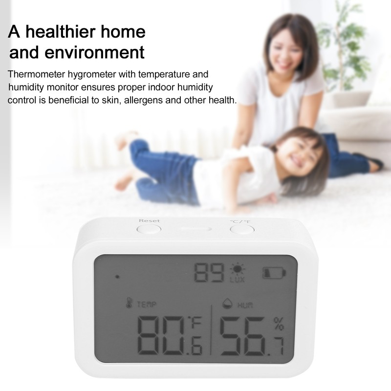 Temperature and Humidity Sensor for TUYA with Intelligent Switch LCD