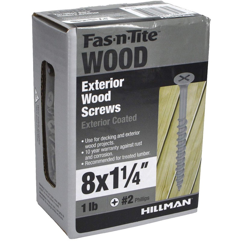 HILLMAN FASTENERS 48380 LB 1.25" Extension Wood Screw