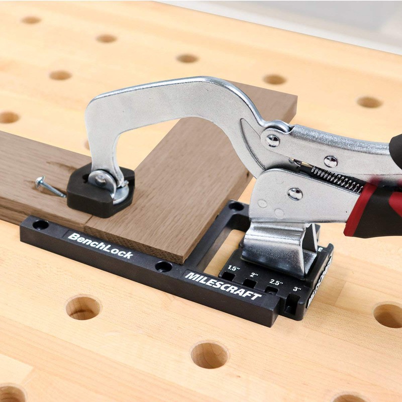 Milescraft 4016 BenchLock - Bench Clamp Base,Black