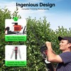 LyeXD 22.5cc Gas Hedge Trimmer, Double-Edged Hedge Machine 2-Stroke Engine