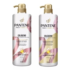 Pantene Colageno Shampoo + Acondicionador Pro-v Miracles 510
