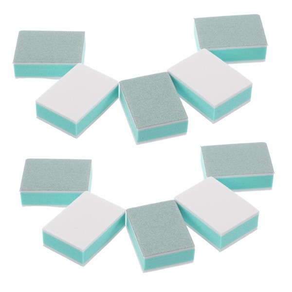 Beavorty 50Pcs Nail Buffer Blocks Soft High Elasticity Sponge Buffers