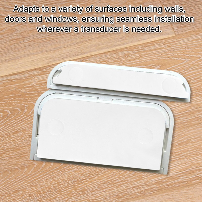 BOXOB 50 Pairs Alarm Sensor Adhesive Strips, Durable Pre-Cut Double