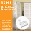 Alsoyixia 6Pcs N7192 Bi-fold Door Repair Bracket, Top or Bottom