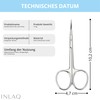 INLAQ Professional Nail Scissors - Precise Nail and Nail Cutter