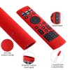 DUOLAXMENG Silicone Remote Control Cover for Vizio XRT140, Protective Case