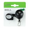 Widek E Bike Bell with New Space Saving Bracket,Black