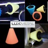 3 Incense Cones Soft Orange Medium Blue Hard Yellow Sponge