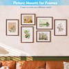 20PCS White Picture Mounts, 5 Sizes Mixed Photo Mounts, Picture