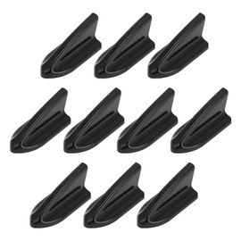 RATCHROLL 10 Pcs Universal Shark Fin Dummy Antenna Mount 2.1" Aerial for Decoration Only Black