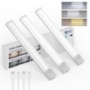 Rihvy Under Cabinet Lighting 8 Inches Rechargeable Motion Sensor Light