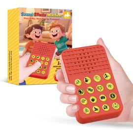 Ninigai Sound Effects Machine - 16 Hilarious Sound Buttons for Kids - Pocket-Sized Noise Maker for Parties, Games & Gags - Great Birthday Gift for Boys & Girls Age 3+