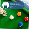 Outanaya 20pcs Billiard Cue Tips Replacement Soft Snooker Stick Tips