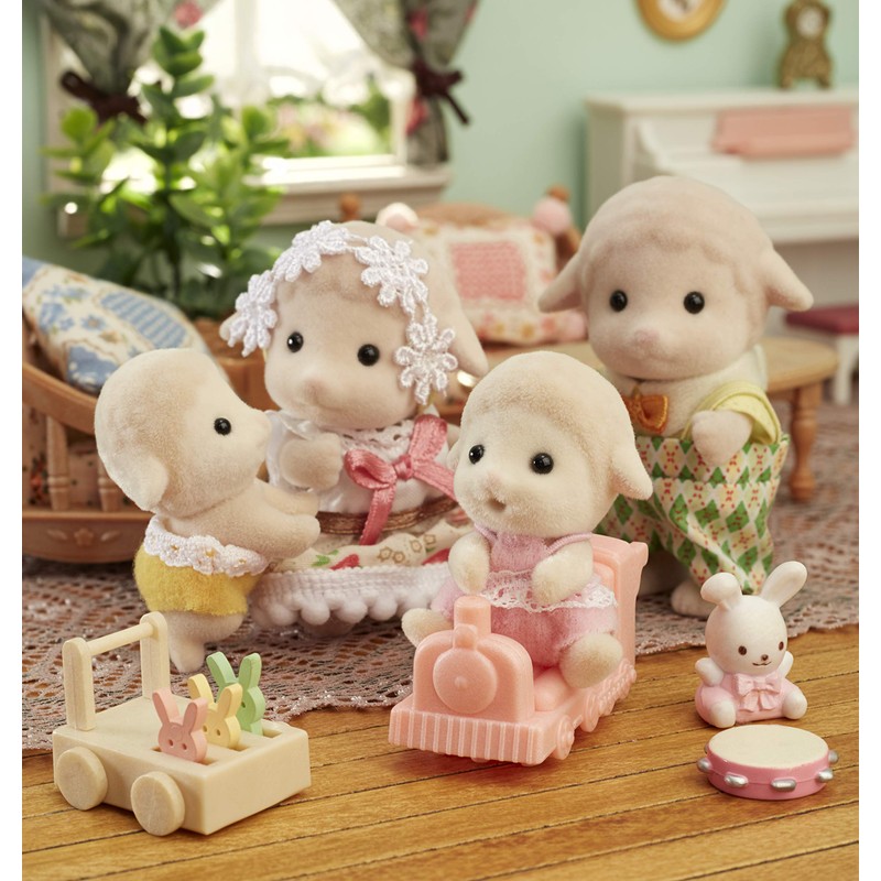 Sylvanian Families Doll Twin-chan Sheep Hi-08
