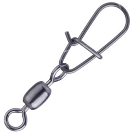 BKK Duolock Snap Swivel-51 Predatory Fish Swivel for Artificial Bait for Spin Fishing for Predatory Fish Size 3 / 51 kg