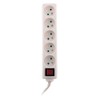 Inotech 5-Way Socket Strip with Plug and Extra Flat Plug