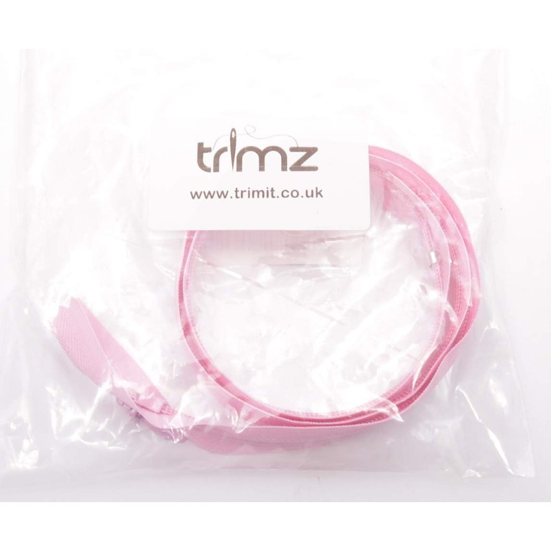 Trimz Adjustable Invisible Zip, Pink, 60cm