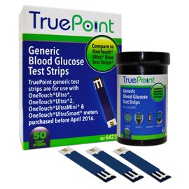 Generic Test Strips 50 Count for Use with OneTouch Ultra, Ultra2, and UltraMini & UltraSmart meters ALL purchased BEFORE APRIL 2016