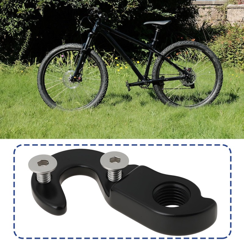 Briny River 2Pcs Bicycle Rear Derailleur Hanger with Screw #14