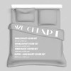 Sapphire Collection Plain Duvet Cover With Pillow Cases Non Iron
