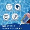 Air Mattress Patch Repair Kit, Pool Liner Patch Kit Transparent,