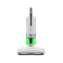 IRIS USA Handheld Corded Mattress Vacuum Cleaner, Dust Sensor, 120V, Pet Hair Remover, 6,500 BPM Agitator, Cyclonic HEPA Filter Sofas, and Upholstery, White