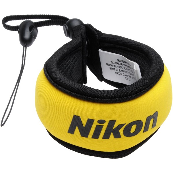 Nikon Coolpix Floating Camera Strap (Yellow)