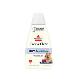 BISSELL Little Green PET OXY Spot & Stain Free & Clear Portable Deep Cleaner Formula, 32 fl. oz, 4310