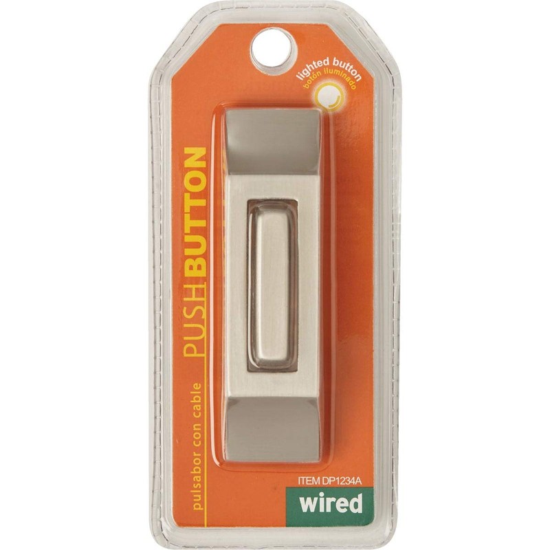 IQ America DP1234A Wired Satin Nickel Plated Surface Mounted Contemporary