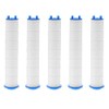 ZYWUOY 1/5pcs PP Cotton Filter Shower Head Filter Negative Ion