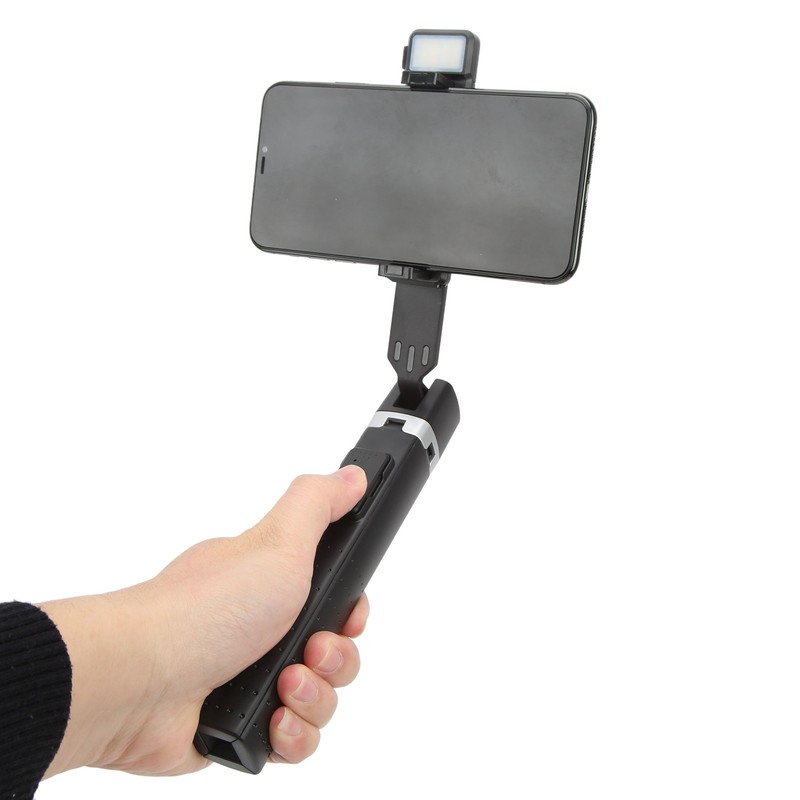 Selfie Stick 360 Degrees Rotated LED Fill Light 3 Levels