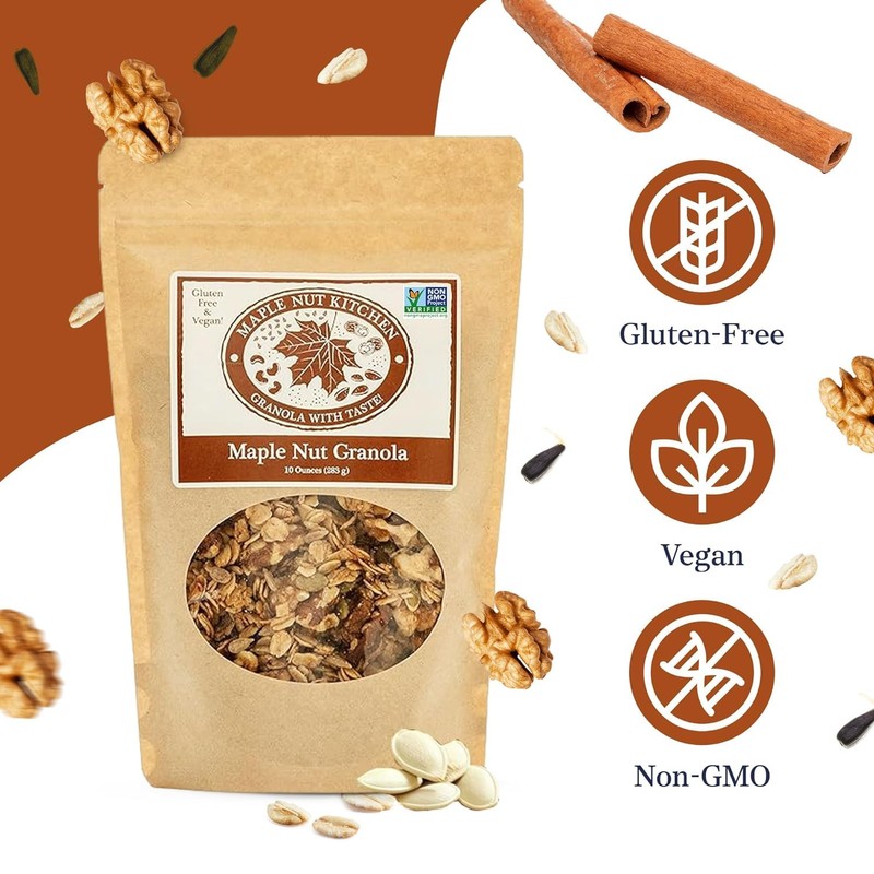 Maple Nut Kitchen Maple Nut Granola 3 Pack – Vegan