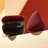 Jessup Foundation Brush with Makeup Sponge Black Makeup Brush with