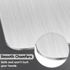 iDopick Stainless Steel Cutting Board, Double Sided Food Grade Cutting
