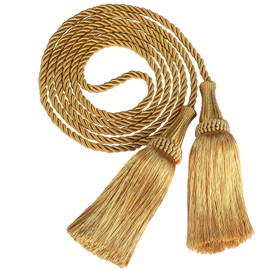 Fenghuangwu 2 Pack Weighted Pew Ropes with Tassels-Extended Tassel Rope