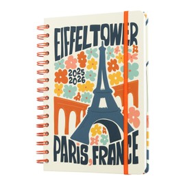 Grupo Erik Calendar 2026, Book Calendar, School Calendar 2025/2026, Modern Travel, Diary School Planner 2025, 2026, A5, Students, Ring Binder, A5, Gift, First Day of School, Girls and Boys