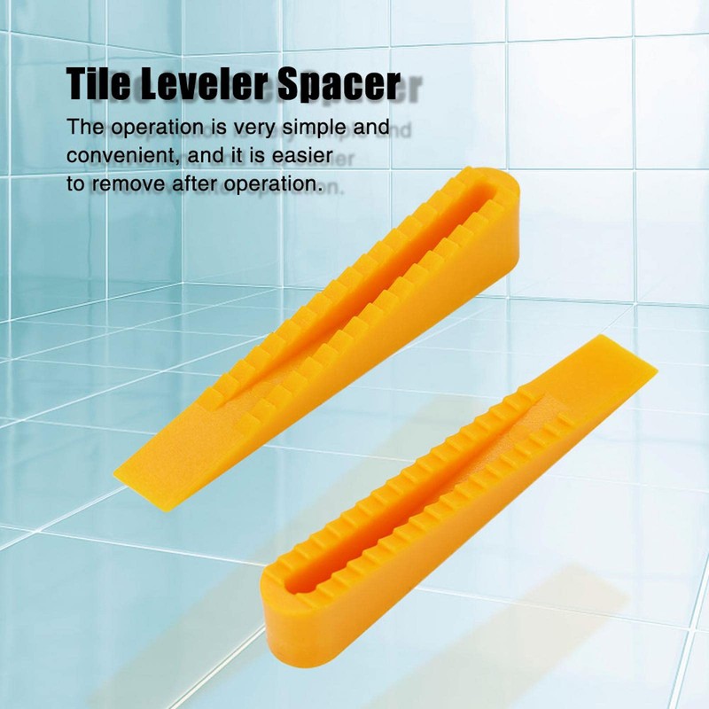 Tile Leveling Wedge, Wall Floor Leveler, 100pcs Tile Leveling System