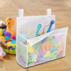 Coehaopike Mesh Bath Toy Organizer Bathtub Toy Holder Large Opening
