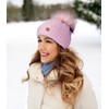 Compagno Knitted Hat Women's Bobble Hat Winter Hat Norway Winter
