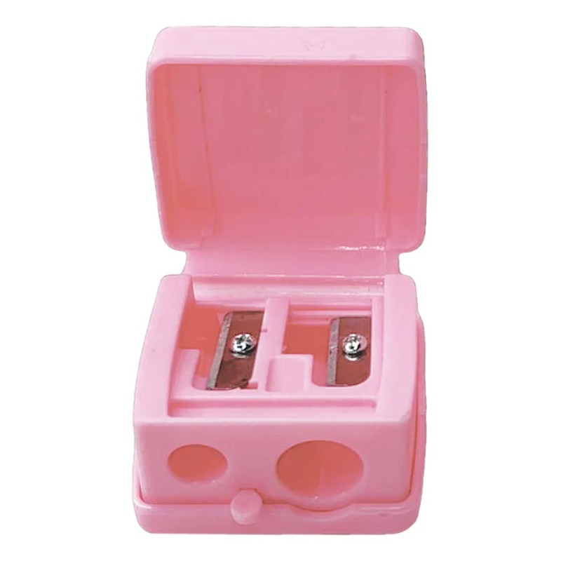 Sacapuntas Doble Con Tapa Para Maquillaje Beauty Creations