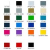 Golf Cart Decals Accessories ONE Color Go Cart Stickers GCA1210