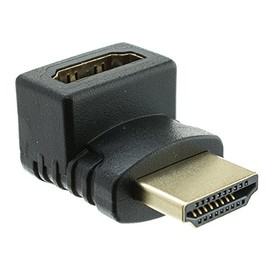 ACL HDMI Male to HDMI Female Right Angle Adapter 90 Degree, 1 Pack
