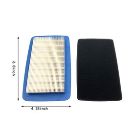 4Pack Air Filter With Pre Filter Compatible with Echo PB760LHN PB760LNT PB770H PB770T 90123 90122 Leaf Blower Replace A226000410 A226000600 A226000480