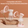 NCVI Replacement Flanges 21mm Compatible with 8782/8102/8122/8128/8116, Breast Pump Accessories,