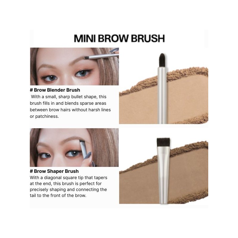 TWO SLASH FOUR Fade Brow Powder Duo + Mini Brow