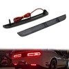ADIIL Smoked Lens Tail Brake Running Lamps Red LED Reflector