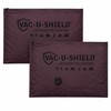 Vac-U-Shield Set 2 Sacchetti Sottovuoto Viaggio Outdoor Rosso 45x34 cm